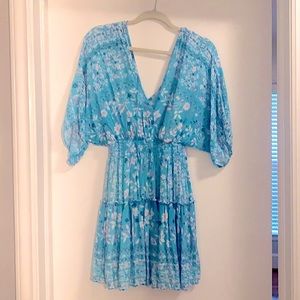 LOVESTITCH floral mini dress